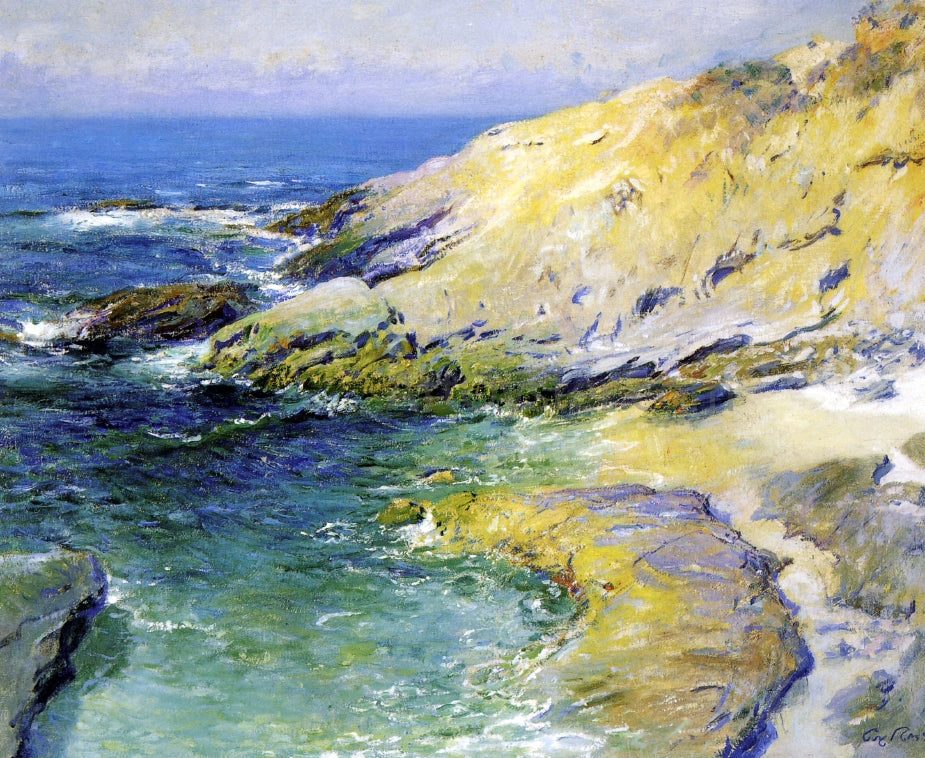Guy Orlando Rose A View of Wood's Cove - Canvas Print