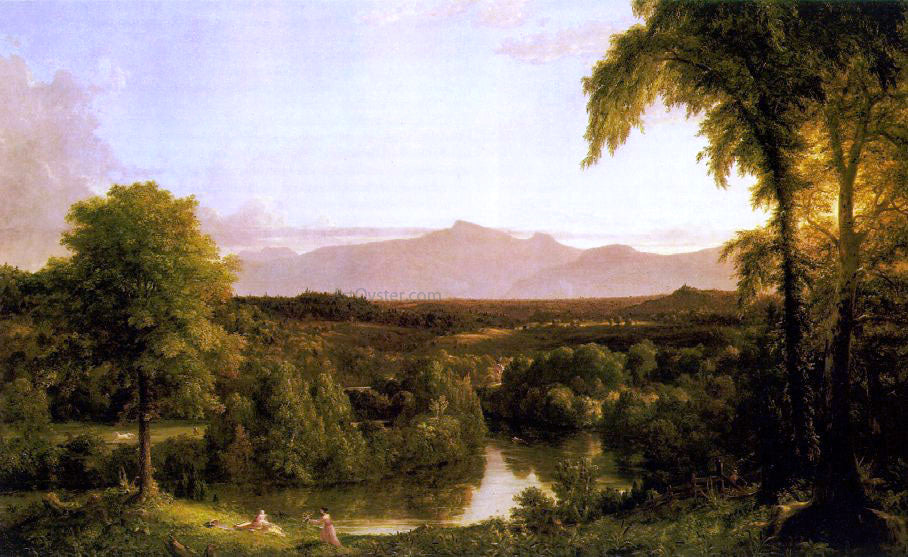 Thomas Cole View on the Catskill - Early Autumn - Canvas Print