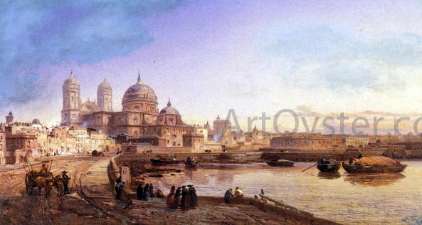 James Webb View on the Portuguese Coast - Canvas Print
