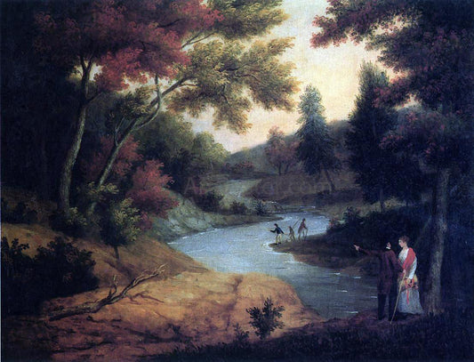 James Peale View on the Wissahickon - Canvas Print
