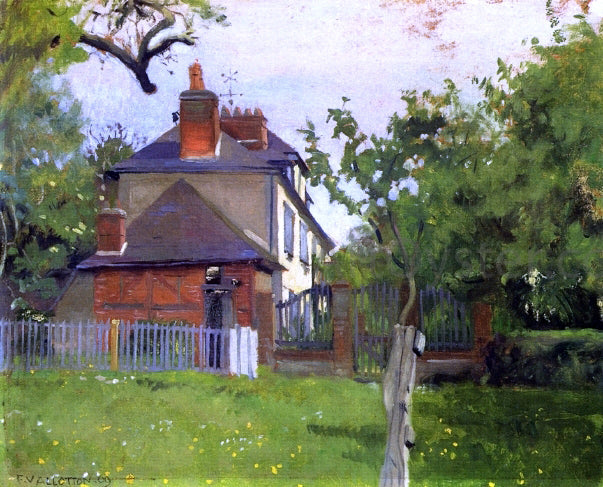Felix Vallotton Villa Beaulieu, Honfleur - Canvas Print