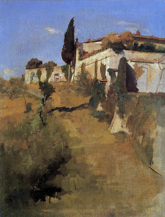 Frank Duveneck At Villa Castellani, Belloguardo - Canvas Print