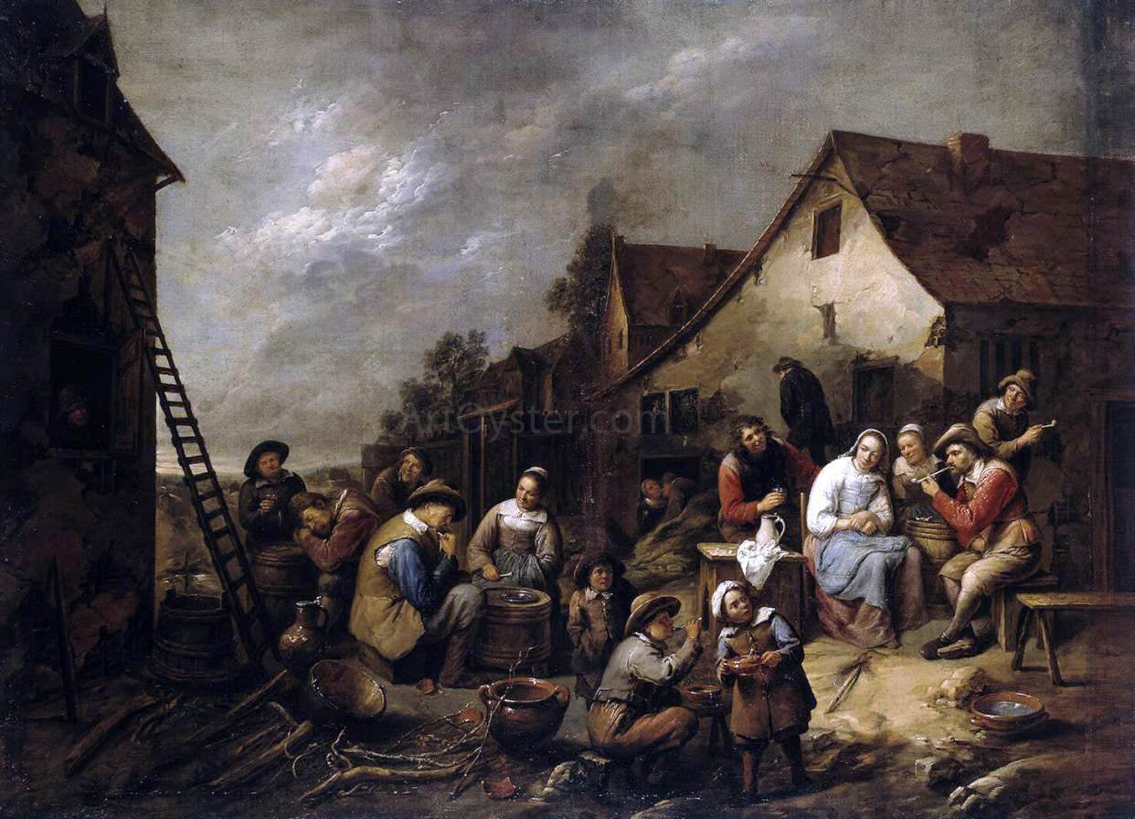 Gillis Van Tilborgh Village Inn - Canvas Print