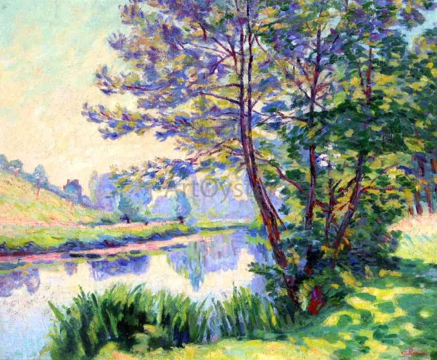 Armand Guillaumin Villiers-sur-Morin - Canvas Print