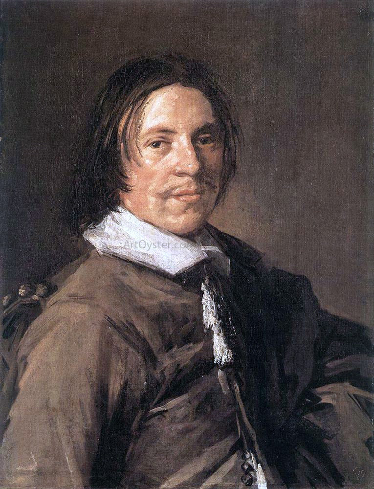 Frans Hals Vincent Laurensz van der Vinne - Canvas Print