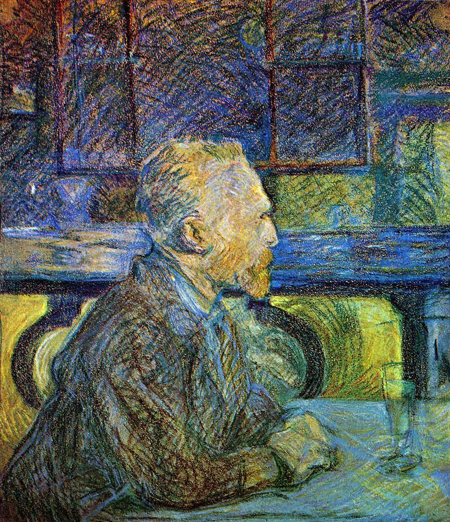 Henri De Toulouse-Lautrec Vincent van Gogh - Canvas Print