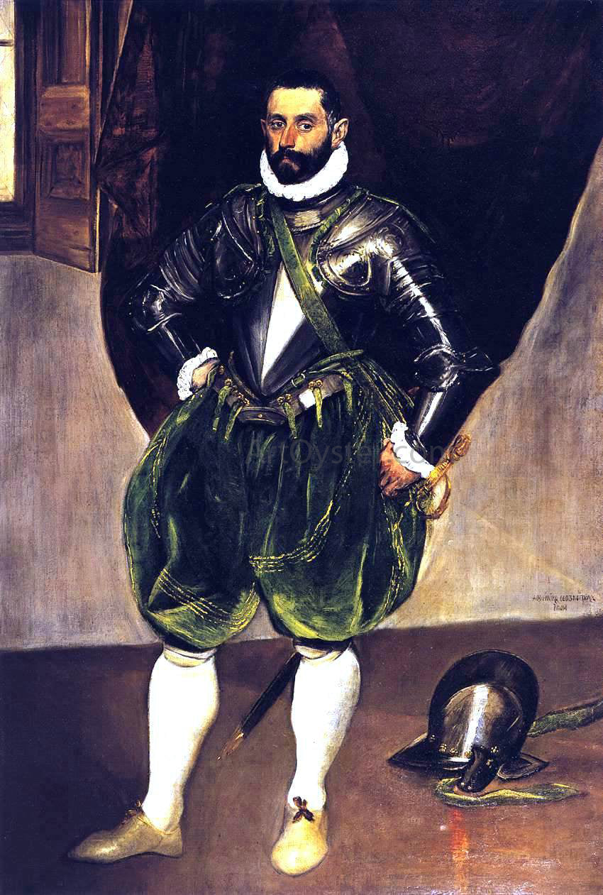 El Greco Vincenzo Anastagi - Canvas Print