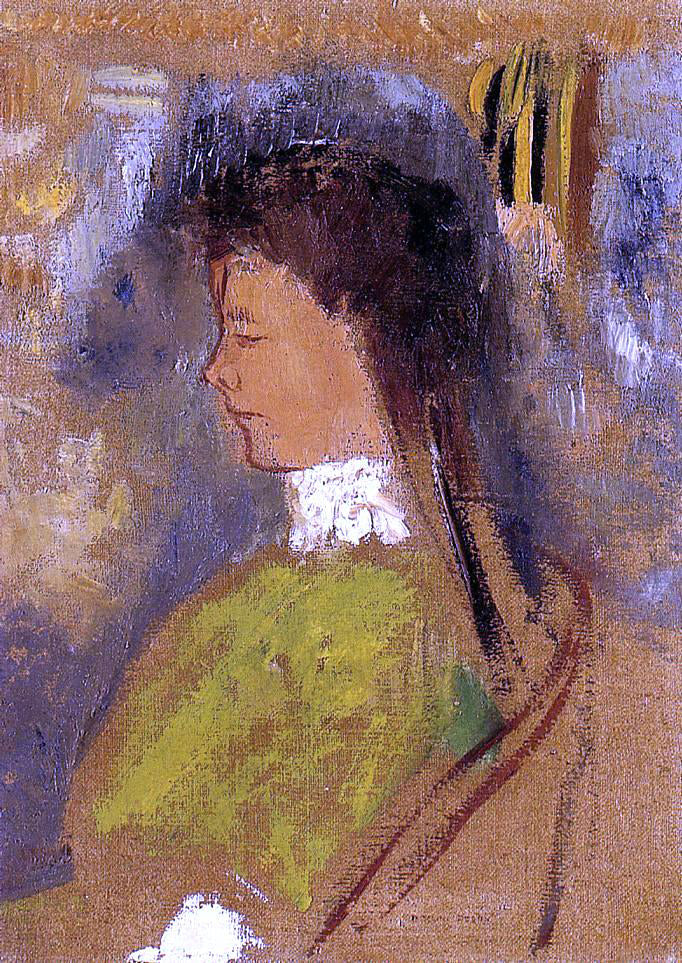 Odilon Redon Violette Haymann - Canvas Print
