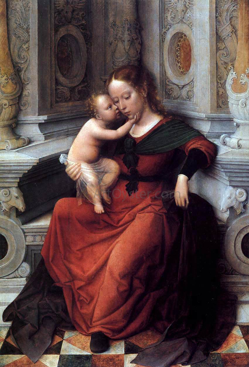 Adriaen Isenbrant Virgin and Child - Canvas Print