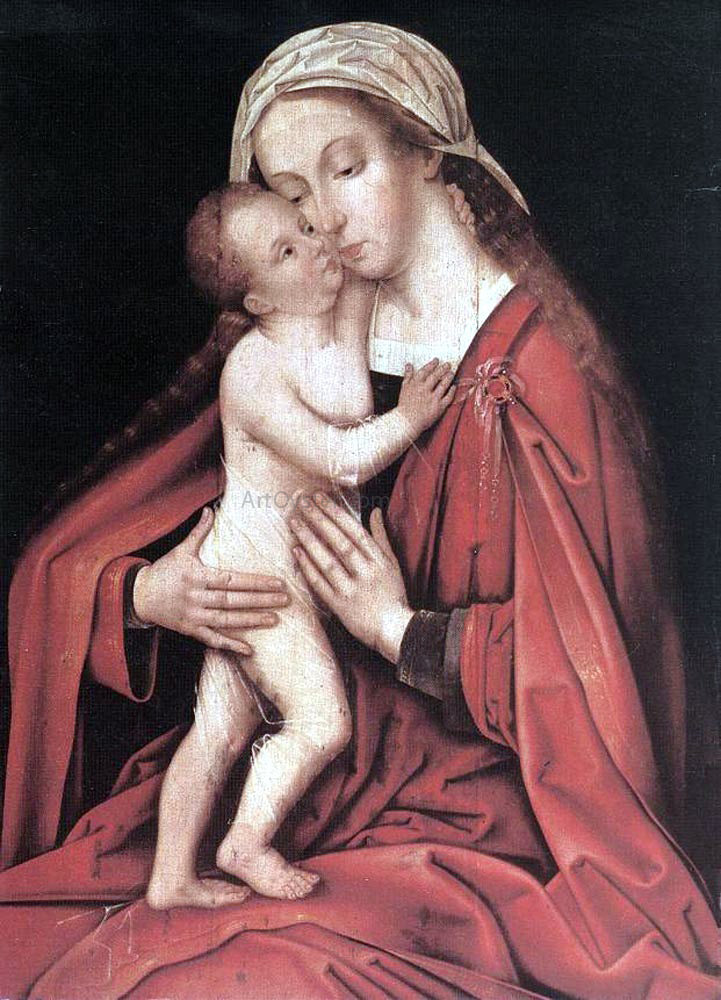 The Elder Hans Holbein Virgin and Child - Canvas Print