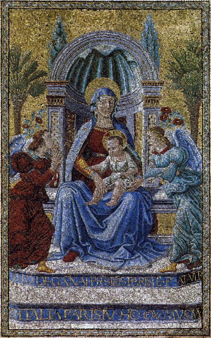 Davide Ghirlandaio Virgin and Child - Canvas Print
