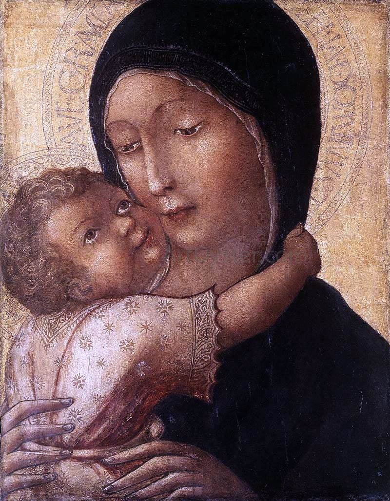 Liberale Da Verona Virgin and Child - Canvas Print