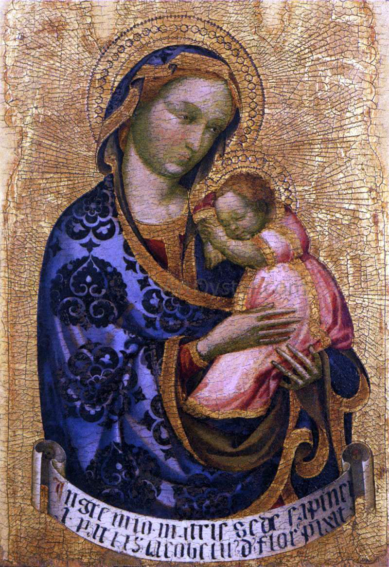 Jacobello Del Fiore Virgin and Child - Canvas Print