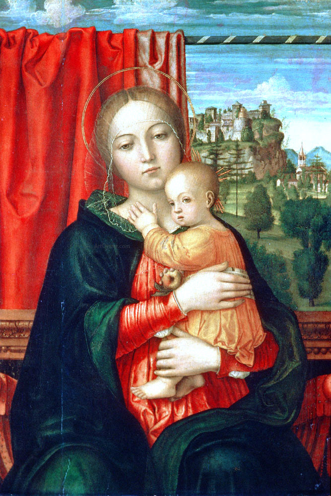 Filippino Lippi Virgin and Child - Canvas Print