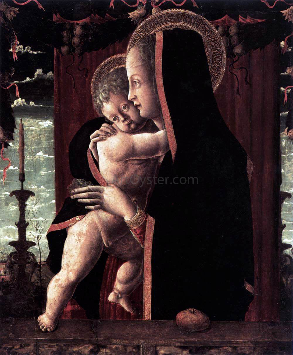 Francesco Squarcione Virgin and Child - Canvas Print