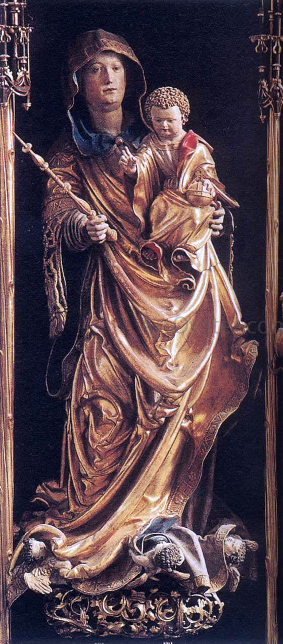 Hans Leinberger Virgin and Child - Canvas Print