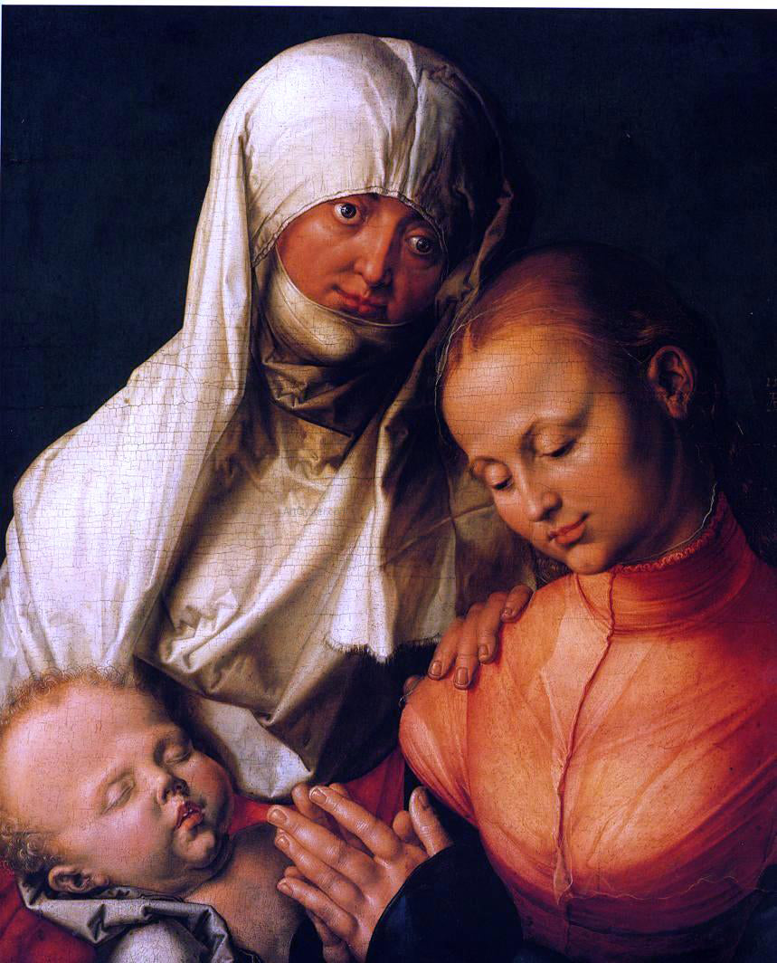Albrecht Durer Virgin and Child with St. Anne - Canvas Print