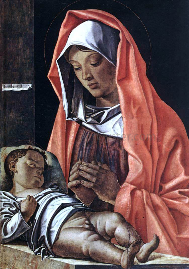 Francesco Bonsignori Virgin with Child - Canvas Print