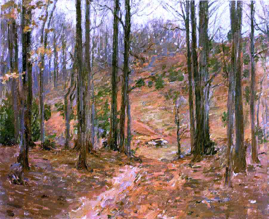 Theodore Robinson Virginia Woods - Canvas Print