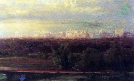 George Inness Visionary Landscape - Canvas Print