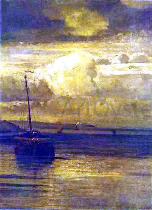 Alexei Kondratevich Savrasov Volga Landscape - Canvas Print