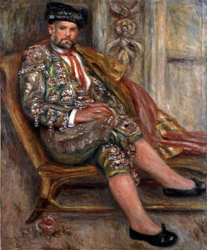 Pierre Auguste Renoir Vollard as Toreador - Canvas Print