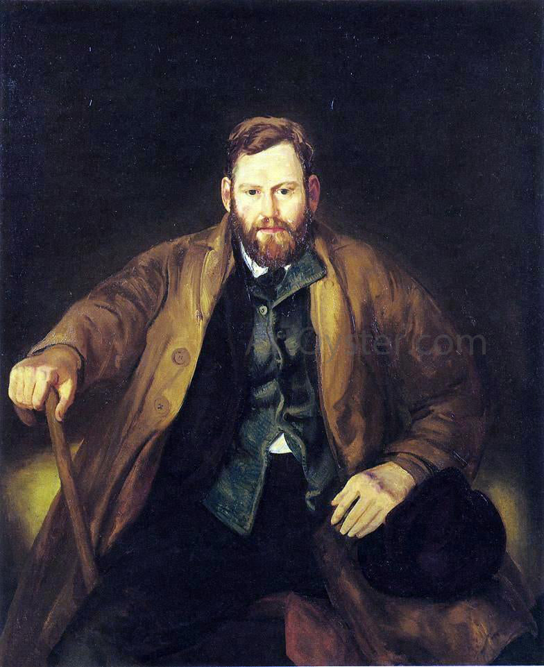 George Wesley Bellows Waldo Peirce - Canvas Print