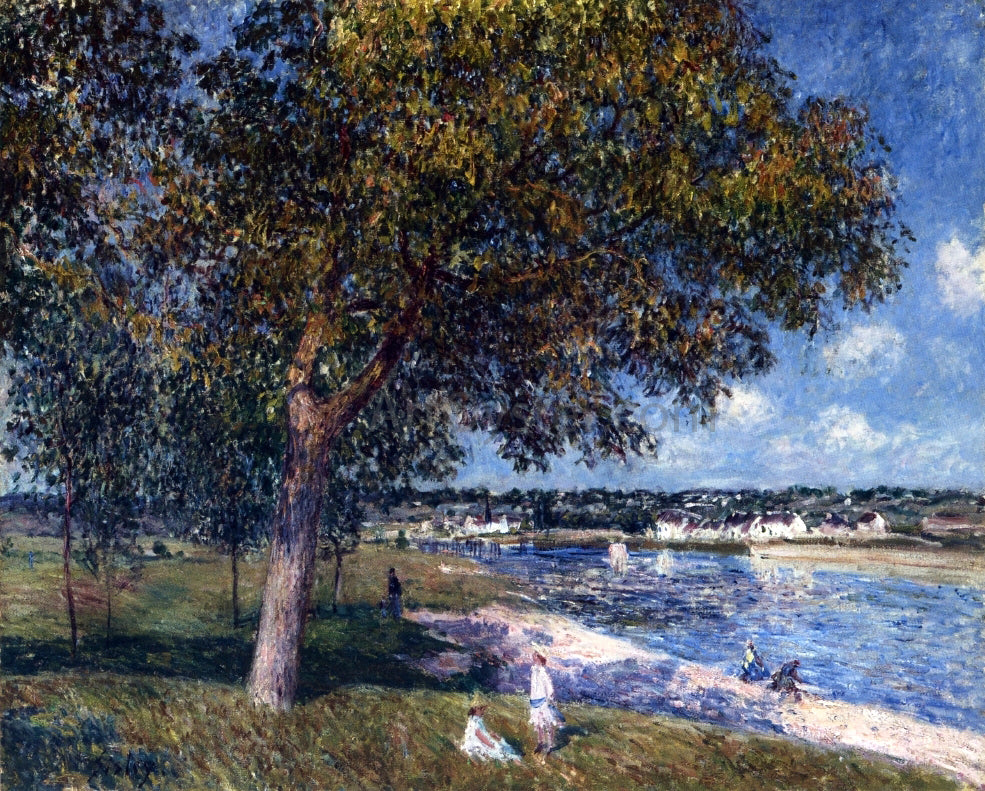 Alfred Sisley Walnut Tree in a Thomery Field - Canvas Print
