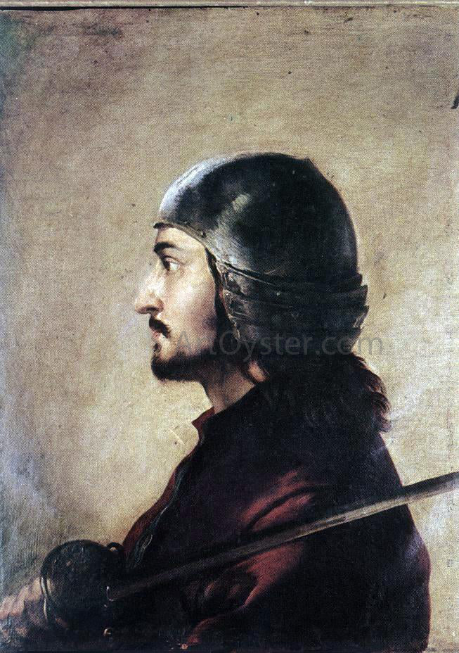 Salvator Rosa Warrior - Canvas Print