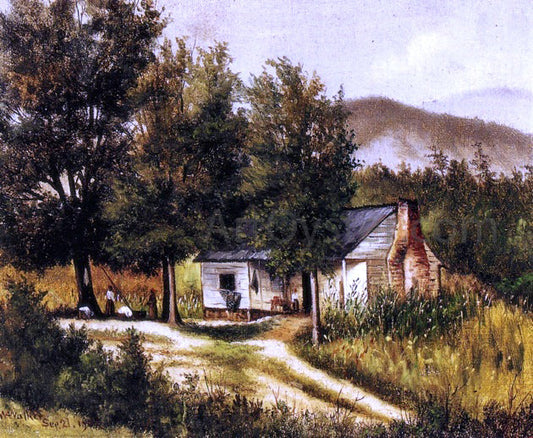 William Aiken Walker Washday - Canvas Print