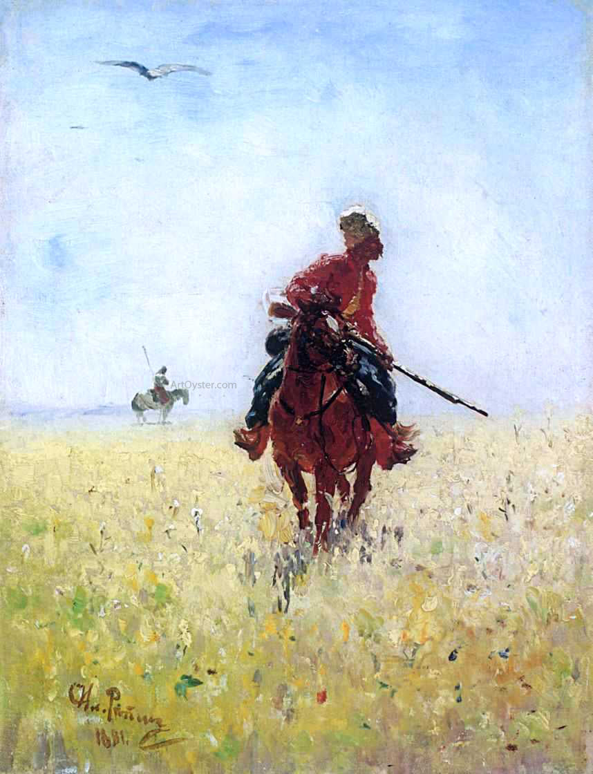 Ilia Efimovich Repin Watch - Canvas Print