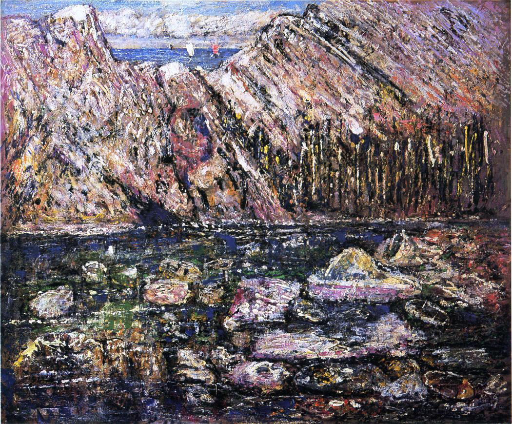 Henry Golden Dearth Watching the Starfish - Canvas Print