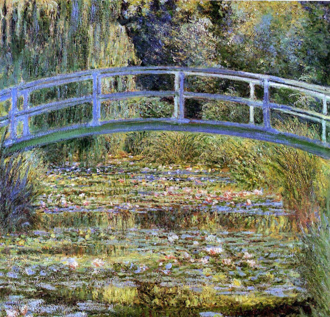 Claude Oscar Monet Water Lily Pond - Canvas Print
