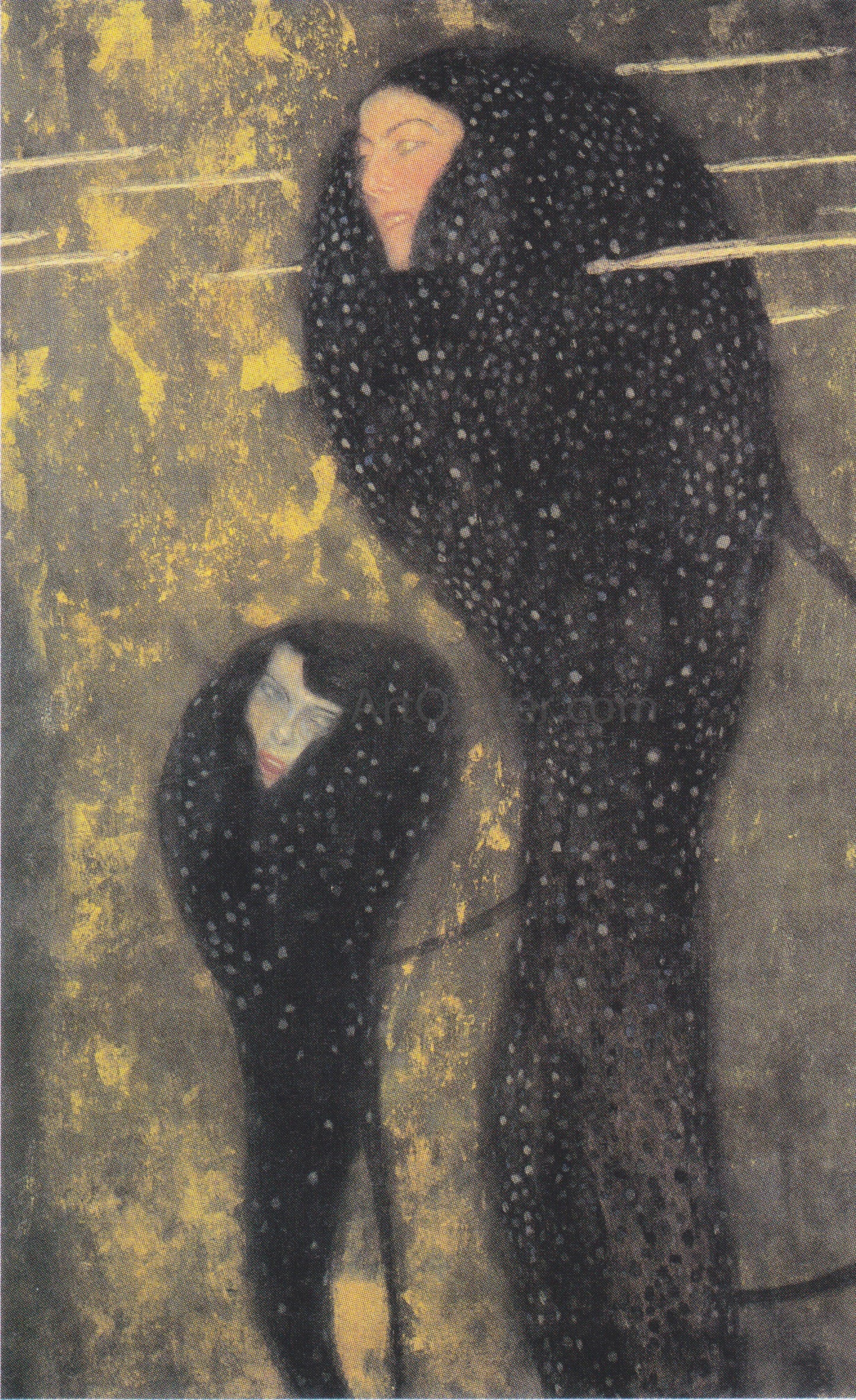 Gustav Klimt Water Nymphs Silverfish - Canvas Print