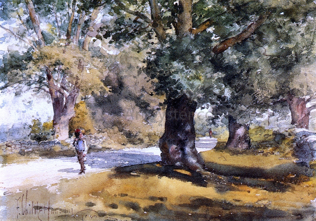 Frederick Childe Hassam Waydise Inn, Sudbury Mass. - Canvas Print