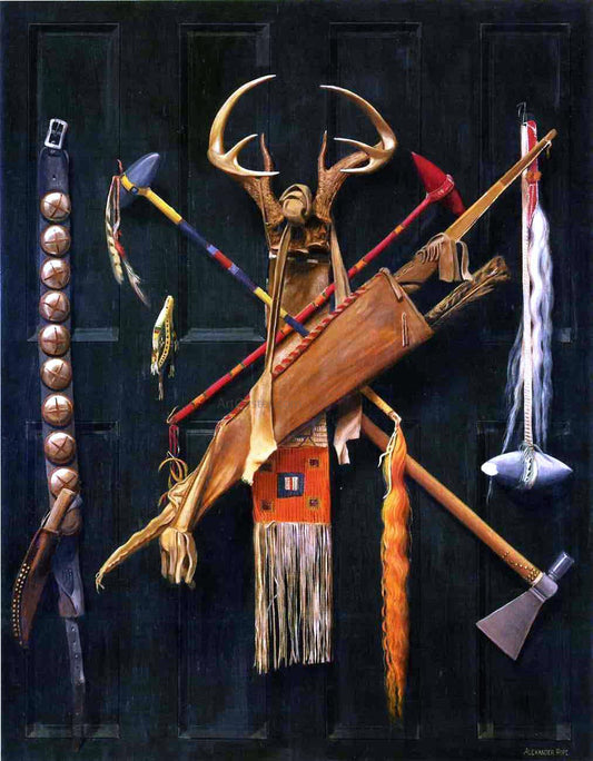 Alexander Pope Weapons of War - Canvas Print