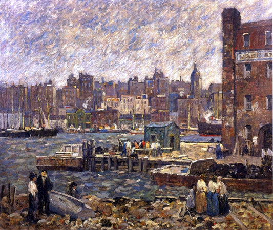 Robert Spencer Weather - Canvas Print