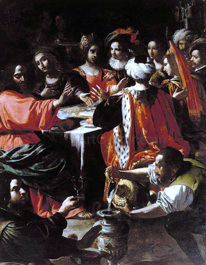Rutilio Manetti Wedding Feast at Cana - Canvas Print