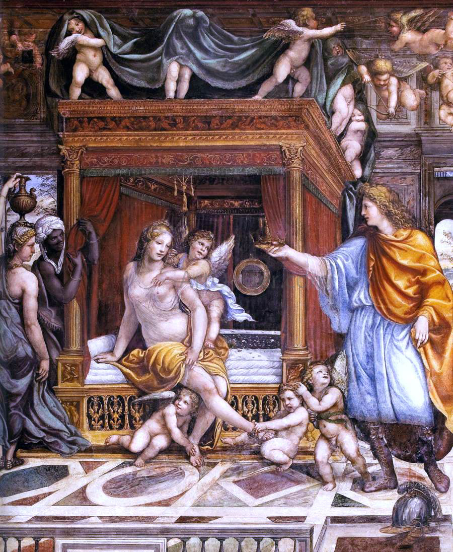 Il Sodoma Wedding of Alexander and Roxane (detail) - Canvas Print