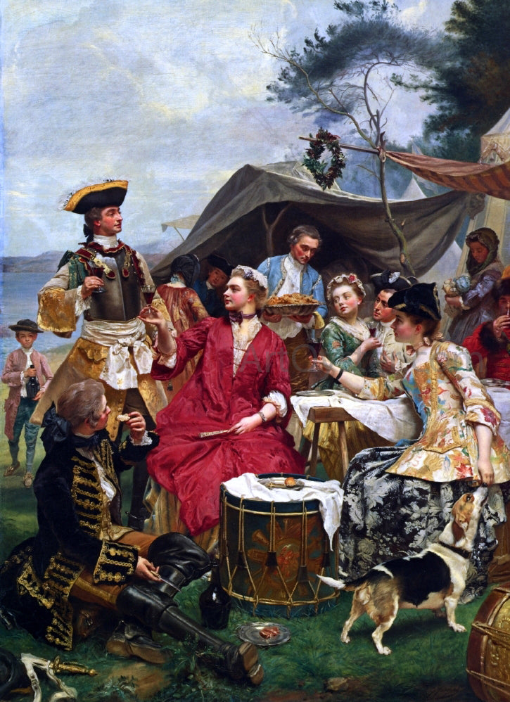 Gustave Jean Jacquet Welcome - Canvas Print