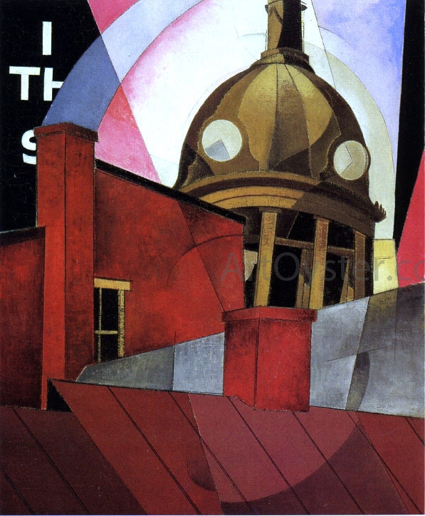 Charles Demuth Welcome to Our City - Canvas Print