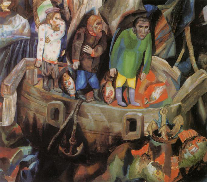 Pavel Filonov West and East - Canvas Print