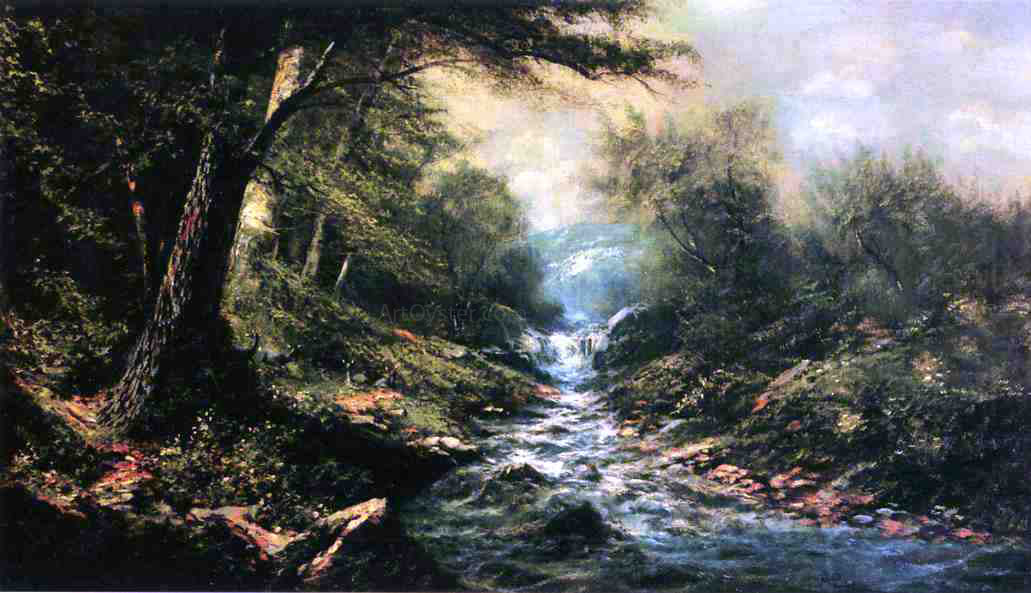 Ransome Gillett Holdredge Western Landscape - Canvas Print