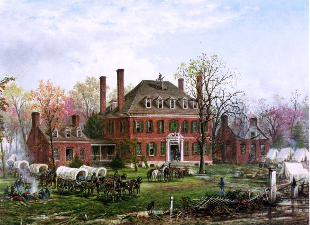 Edward Lamson Henry Westover, Virginia - Canvas Print
