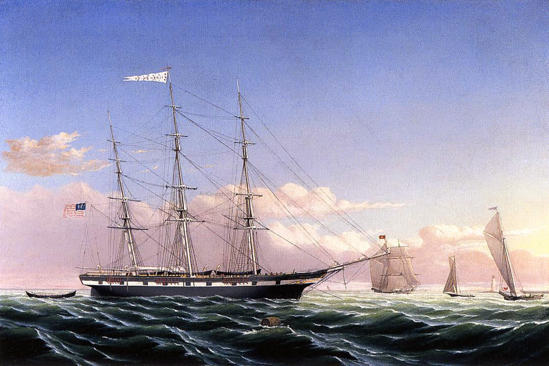 William Bradford Whaleship 'Jireh Swift' of New Bedford - Canvas Print