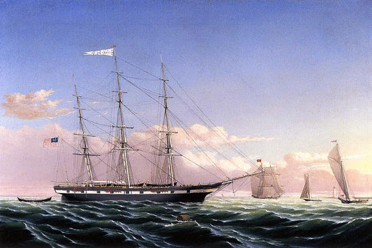 William Bradford Whaleship 'Jireh Swift' of New Bedford - Canvas Print