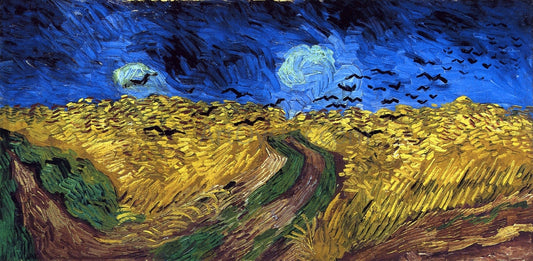 Vincent Van Gogh Wheatfield with Crows - Canvas Print