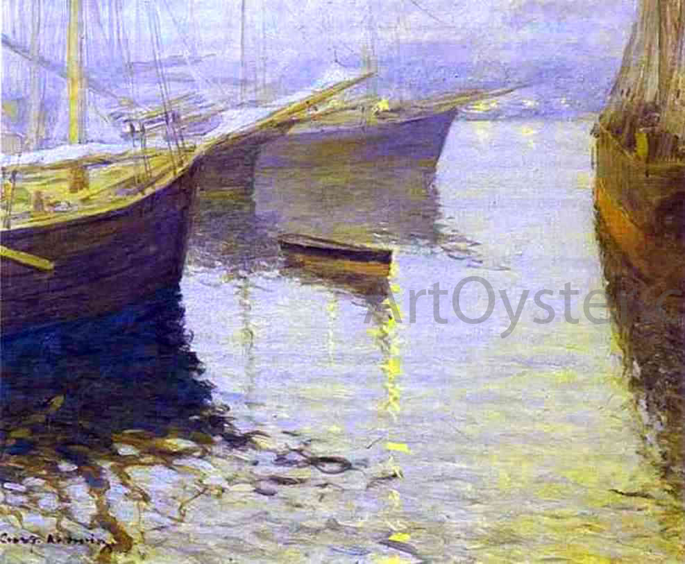 Constantin Alexeevich Korovin White Night in Northern Norway - Canvas Print