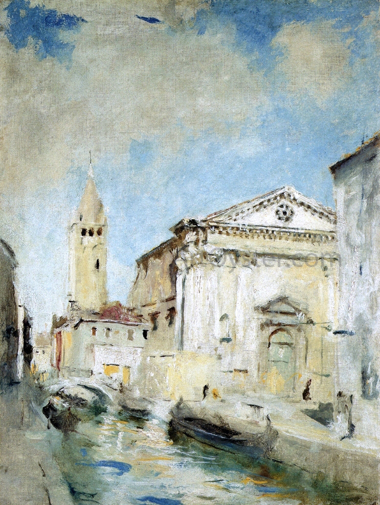 Charles Webster Hawthorne White Venice - Canvas Print