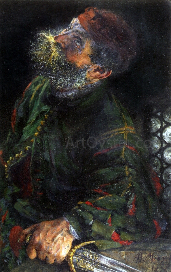 Adolph Von Menzel Who Goes There? - Canvas Print